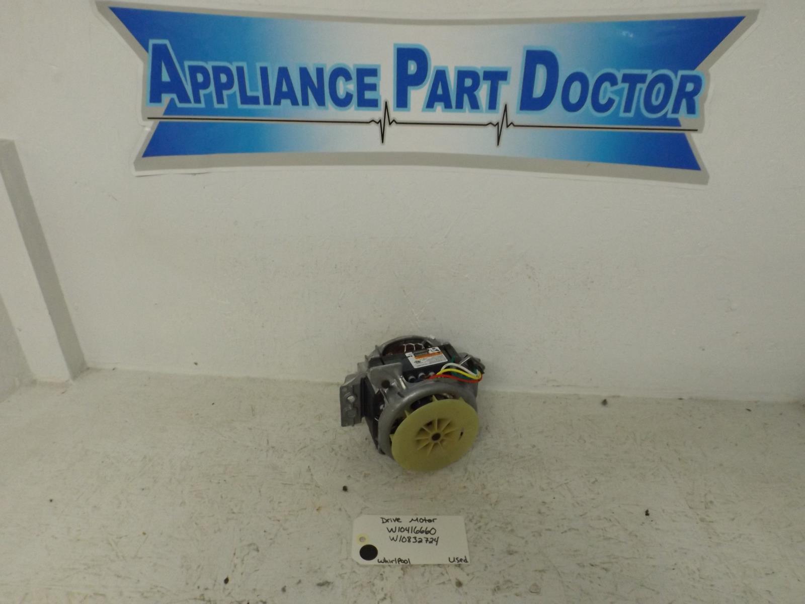 Whirlpool Washer W10416660 W10832724 Drive Motor Used Whirlpool Washer W10416660 W10832724 Drive Motor Used